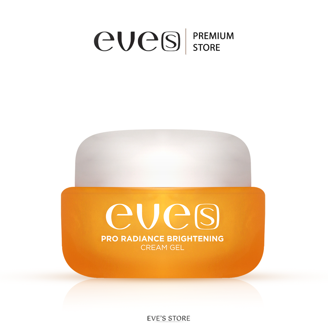 [NEW] EVE'S ครีมเจลอีฟส์  Pro Radiance Brightening Cream Gel ขนาด 20 g. ผิวกระจ่างใสเปร่งปรั่ง เนียนนุ่มชุ่มชื้น